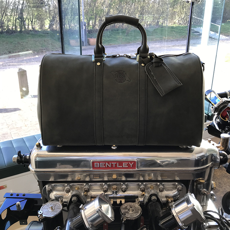 Custom logo debossing on leather products