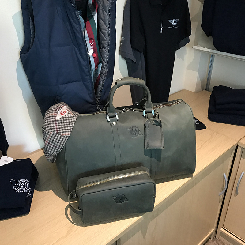 Corporate orders and custom leather goods for businesses