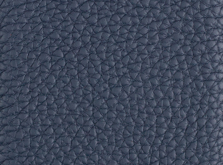 Pebbled leather showing textured grain and soft feel